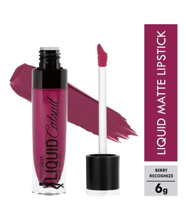 Buy Wet n Wild Megalast Liquid Catsuit Hi-Shine Lipstick - Berry Recognize | Moisturizing Formula with Vitamin E & Essential Oils - International Shipping Available - Buy Online on GoSupps.com