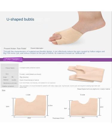 Cn Herb Gel Hallux Valgus Correction Socks - Large Size - Buy Online on GoSupps.com