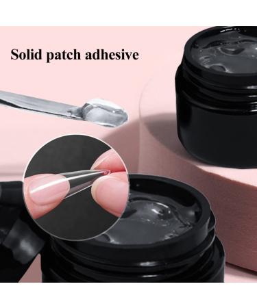 Solid Nail Glue Gel Art Rhinestone Strong Glue Gel Nail Glue Nail Glue Gel Nail Gel Glue for False Nail Tip Mold Diy Nail Art Design 1 Pc - Buy Online on GoSupps.com