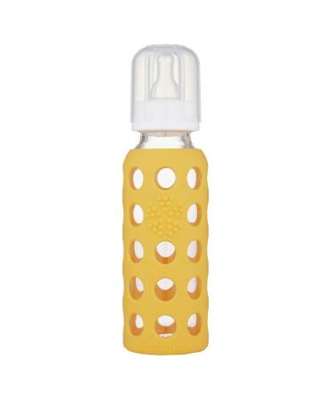 Lifefactory 9oz Glass Baby Bottle 2pk Bundle with 2 Stage 3 Nipples (Kale/Mango) - Buy Online on GoSupps.com