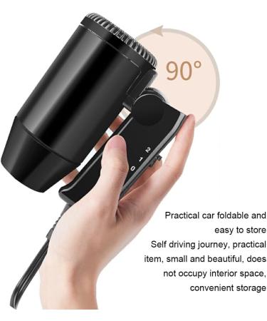 irene inevent Hair Dryer Lightweight and Portable for Convenient Styling Multifunctional ABS Portable Car-Styling Hair Dryer Foldable - Buy Online on GoSupps.com