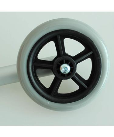 Exceart 2pcs Rolling Walker Replacement Wheels for Knee Scooter - Heavy Duty Wheelchair Walking Aid Accessories - Buy Online on GoSupps.com