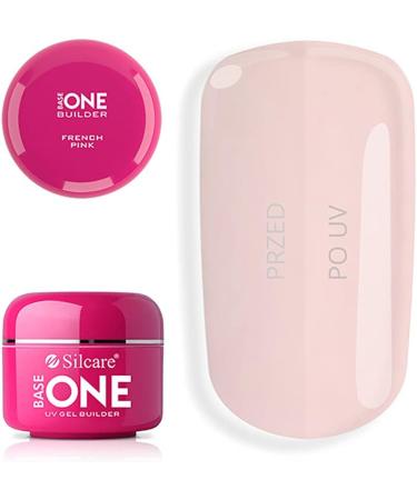 Silcare Base One French Pink Gel Builder 50g - Professional Nail Enhancement - Buy Online on GoSupps.com