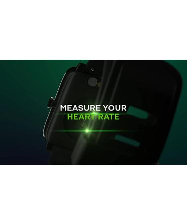 3Plus Smart Watch with Fitness Tracker, Heart Rate & Blood Oxygen Monitor, Sleep Monitor, Waterproof, HD Color Touchscreen - Compatible with iPhone & Android, Vibe Lite-Black - Buy Online on GoSupps.com