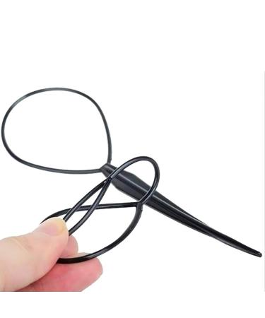 Premium Hairpin with Loop for Topsy Tail & Ponytail - 2 Pieces | International Shipping Available - Buy Online on GoSupps.com