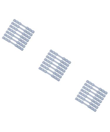 Fomiyes 24 pc adjustable mask hook adjustable ear rope Extension of the mask strap mask extension strap Face-headband earache mouth buckle extension belt