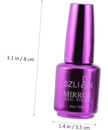 minkissy Mirror Shine Nail Polish Glitter Gel Polish Red Nail Polish Nail Art Regular Nail Polish Holographic Nail Polish Glossy Manicure Nail Lacquers Full Manicure Tools Metal Miss - Buy Online on GoSupps.com