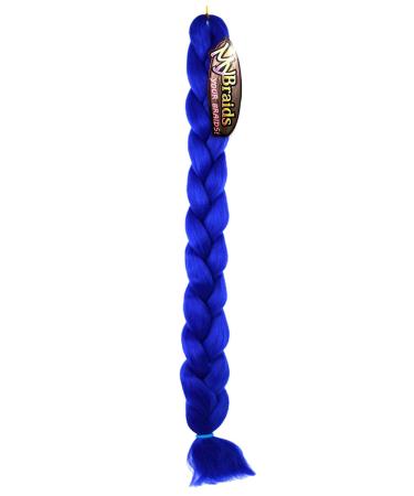 Premium 2m Blue Braid Hair for Rasta & Dread Styles | Mybraids - Crochet Twists & Box Braids - Buy Online on GoSupps.com