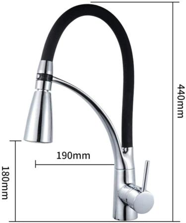 Shop Handmade Full Copper LED Kitchen Sink - Hot & Cold Single Lever - Premium Bathroom & Kitchen Solution - Buy Online on GoSupps.com