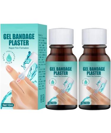 Katutude 10ML Liquid Bandage - Waterproof Transparent Gel for Wounds, Scrapes & Cuts - 2PCS - Buy Online on GoSupps.com