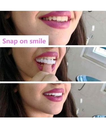 Congming-Huajia 4 Pairs Cosmetic Dentures - Temporary Upper & Lower Teeth Replacement for Men & Women | Buy Internationally - Buy Online on GoSupps.com