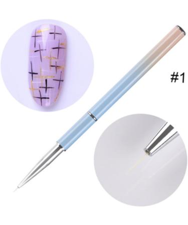 Housoutil Nail Art Pen Nail Pen Liner Gradient Size 1 As Shown - Buy Online on GoSupps.com