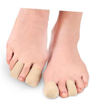Healifty 2pcs Big Toe Protector Silicone Covers - Gel Sleeves for Toe Protection - Rubber Caps for Big Toe - 2.5x4cm - Buy Online on GoSupps.com