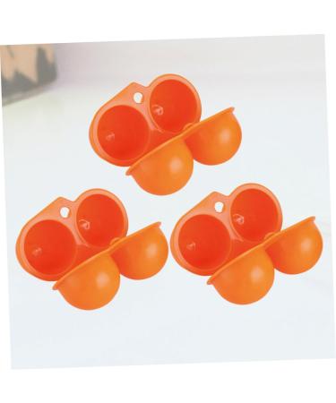 UKCOCO 3pcs Refrigerator Containers Refrigerator Egg Holder Outdoor Egg Container Egg Box Egg Tray Portable Random Color 11.5X7X7cm - Buy Online on GoSupps.com