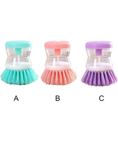 FIOERDTUIE Cookware Brush Replacement Detachable Soft Hair Ergonomic Cooking Pan Pot Dish Plate Cleaning Brushes Tool Accessories Green - Buy Online on GoSupps.com