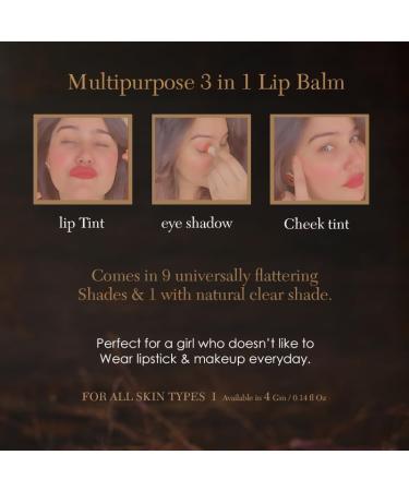 Kaumudi Handmade & Natural Lip Balm for Women & Men with Rose Damascena & Saffron Essential Oil (Rich Lip) - Buy Online on GoSupps.com