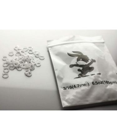DentalSmile 3/16 Orthodontic Clear XX-Heavy Elastic Bands 6.5 OZ - 100 / Bag - Buy Online on GoSupps.com
