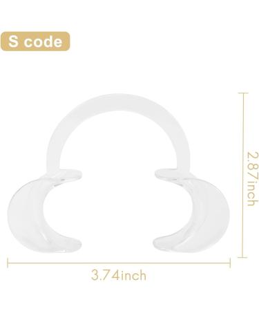 AuntYou 3pcs Autoclavable Teeth Whitening & Cheek Retractor - Dentist Mouth Opener for Repeated Use | International Shipping Available - Buy Online on GoSupps.com