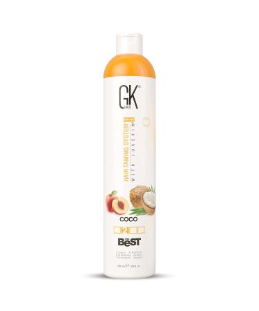 GK Hair Global Keratin the Best Coco (33.8 Fl Oz/1000ml) Vegan smooth keratin hair treatment Professional Brazilian complex blowout smoothing for silky smooth & ruff -free hair coco - 1000ml - Buy Online on GoSupps.com