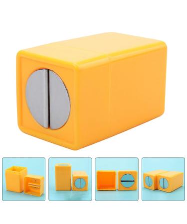 Osaladi Compact Razor Blade Disposal Case - Durable ABS Storage Box for Hairdressing Salon & Waste Management - Buy Online on GoSupps.com