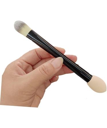 FOMIYES Double-ended Makeup Brush Concealer Brush Sponge Foundation Brush Make up Blending Blush Brush Beauty Double Ended Brush Mascara Plastic Cosmetics Miss Non Latex 19X2.5CM As Shown - Buy Online on GoSupps.com
