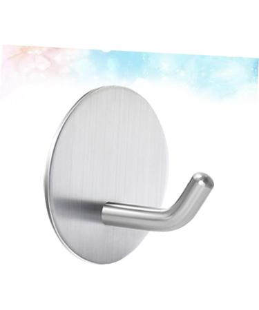 Alipis 5pcs Hook Wall Hanging Keyboard Slider Brackets Hangers for Bathroom Coat Hanger Stainless Steel - Buy Online on GoSupps.com