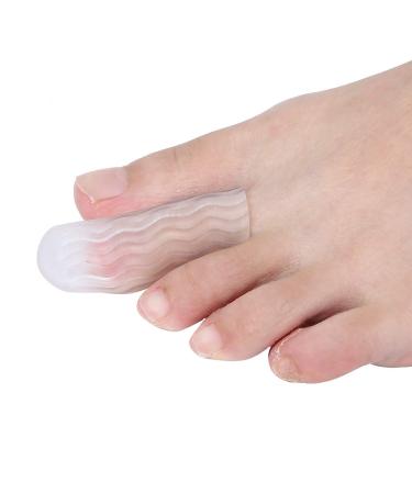 10 Pairs Toe Protectors Toe Covers from Rubbing Ingrown Toenails Corns Blisters Hammer Toes and Other Painful Toe Problems