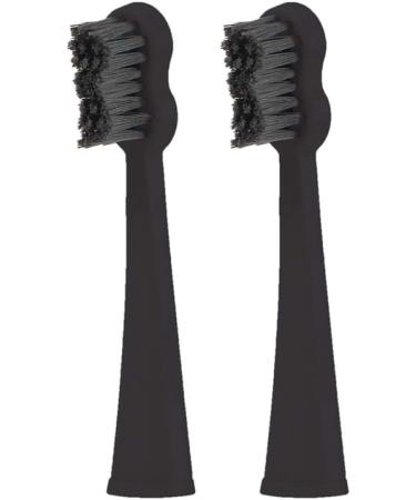 Buy Megasmile Sonic II Replacement Brushes - Black | Fast International Shipping - Buy Online on GoSupps.com