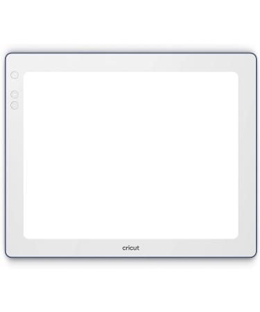 Cricut BrightPad Go - Portable 29.2 cm x 22.8 cm LED Light Pad for Tracing and Crafting - Five Brightness Settings, Up to 4200 Lumens - Cordless and Flexible - Ideal for Vinyl, Sketching, Diamond Painting - Indigo - Buy Online on GoSupps.com
