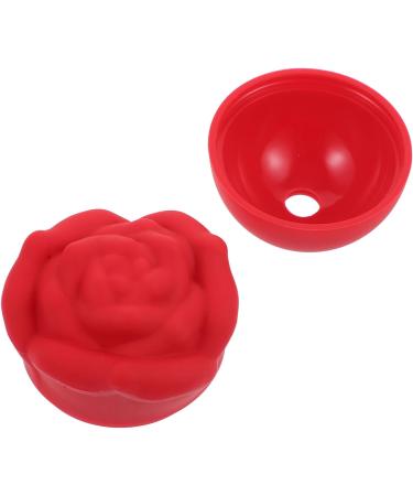 FRCOLOR 3pcs Rose Face Ice Tray - Silicone Ice Molds for Cooling Rollers & Facial Massager | Food Grade & Perfect for Cocktails - Buy Online on GoSupps.com