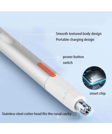 Buy USB Rechargeable Ear & Nose Hair Trimmer - Portable 360 Rotating Clipper with Protection Cap - Easy to Clean & Use (Black - Buy Online on GoSupps.com
