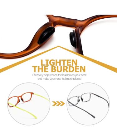 Gleavi Glasses Pads: 10 Pairs of Soft Self-Adhesive Silicone Nose Pads - 4mm Thin & Slide-Resistant for Ultimate Comfort - Buy Online on GoSupps.com