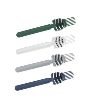 Homoyoyo Lot de 4 Brosses de Nettoyage pour Peigne Airbag Format Compact L ger et Portable Outil Pratique pour Entretien Capillaire Usage Domestique et Voyage Couleur