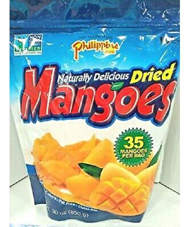 Philippine Brand Dried Mangoes, 20 Ounce
