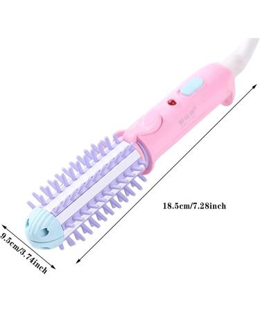 Electric Hair Styler Curler Curling Irons Dryers Travel Hair Straightener Ceramic Hair Curler Hot Brush Hair Curling Compatible with Machine (B One Size) One Size B - Buy Online on GoSupps.com