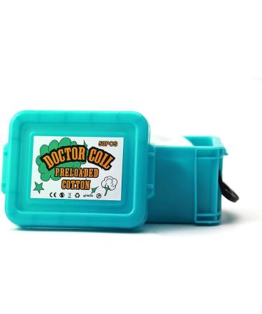 Advken Doctor Coil Cotton Box Pre-Packaged Cotton Sticks 50 Strips - Buy Online on GoSupps.com