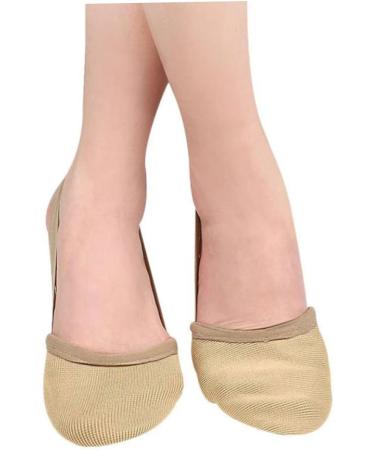 FOMIYES Grip Socks Girls - One Pair Half Palm Toe Sleeve Shoe Toe Protector for Lyrical Dance - Invisible Non-Slip Foot Pads - Women's Nylon Socks - 17.5x9.5cm - Buy Online on GoSupps.com