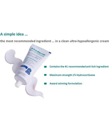 Exederm Flare Control Cream and Daily Moisturizer for Eczema & Dermatitis - Buy Online on GoSupps.com
