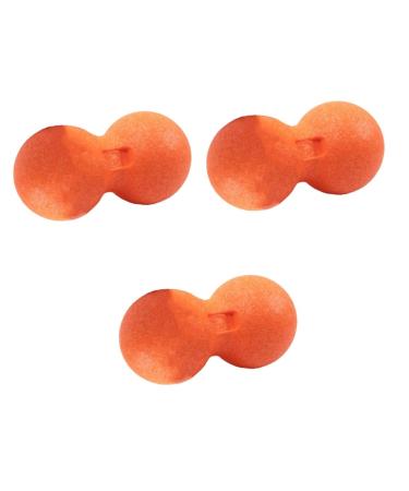 TOVINANNA 3 STK peanut massage ball Fitnessball Gymnasium Ball Massage device Double massage roller peanuts ice hockey double-lacrosse-mobility ball peanut-shaped massage ball double ball