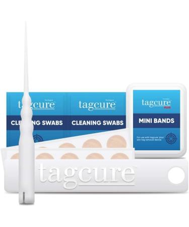 Tagcure Skin Tags Remover Kit - Easy Wart Mole & Skin Tag Removal at Home - 'Plus' Device for 0.5cm+ Skin Tags - Buy Online on GoSupps.com