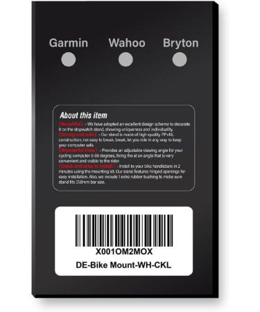 CNC Bicycle Bracket for Wahoo Elemnt Bolt & GoPro - Handlebar Holder for Cycling GPS | Durable & Lightweight - Buy Online on GoSupps.com