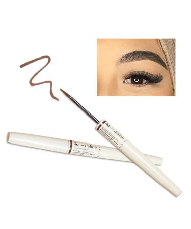 HALEYS Re-define Precision Brow Pen (Medium Brown)  2-in-1 brow for Definition and Hold  Liquid Brow Pencil  16 Hours Long Lasting  Longwear  Stand up to Water  Sweat and Humidity  Highly Pigmented  Matte Finish  Cruelty...