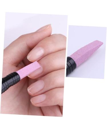 FRCOLOR Nail Extensions sanding files Grinding stick scrub stick file file buffer quartz Miss king manicure file for women stick scrub stick Cuticle Remover 12.9X1cm As Shown - Buy Online on GoSupps.com