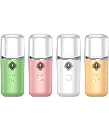 Nano Facial Mister Facial Mist Sprayer USB Recharging Handheld Face Steamer for Skin Care Moisturizing Hydrating Green 30ML - Buy Online on GoSupps.com