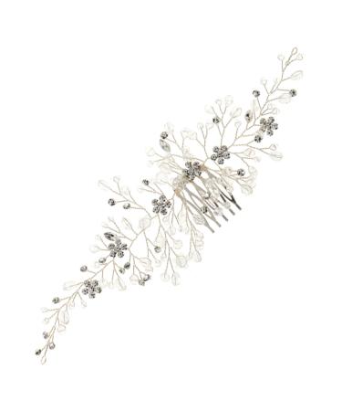 Piece Miss hair pearl Fairy Princess casual crystal bride flowers China Accessories Hanfu hair comb sweet Hair piece headband side clip modeling headgear headband vintage hairpin