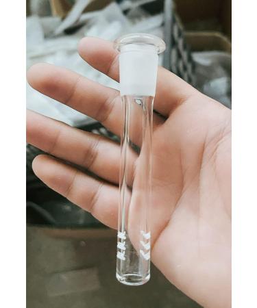 RORA 12cm Glass Downstem Diffuser Adapter - 2 Pack for Water Pipes | Enhance Your Smoking Experience - Buy Online on GoSupps.com