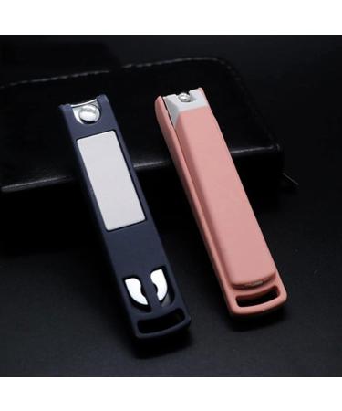 HCHGJKN Nail Clippers Durable Carbon Steel Folding Nail Clippers Professional House Use Anti-Splash Nail Clippers nail Clippers Manicure Tool(Pink) - Buy Online on GoSupps.com