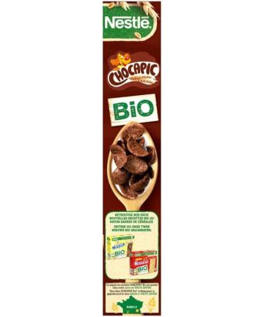  G n rique CHOCAPIC - Organic Cereal 375g - A healthy and delicious breakfast - Economical size for the whole family - Pack of 3 - Buy Online on GoSupps.com
