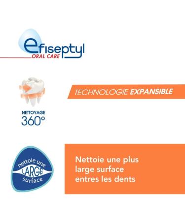 Efiseptyl Dental Floss - 40m for Thorough Cleaning | International Shipping Available - Buy Online on GoSupps.com