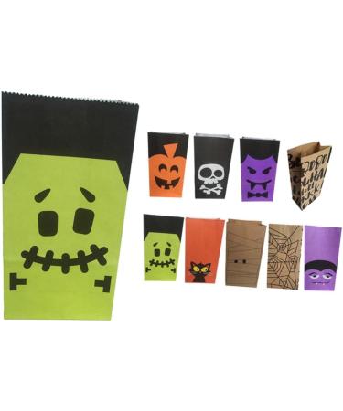 SEWOART 12pcs Bag Halloween Tote Tag Pumpkin Pouch Candy Decorate - Buy Online on GoSupps.com